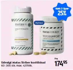 Matas Matas Striber kosttilskud tilbud