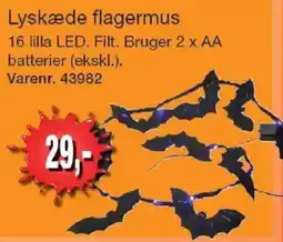 Harald Nyborg Lyskæde flagermus tilbud