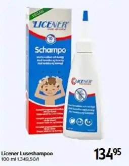 Matas Licener Luseshampoo tilbud