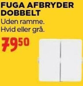 jem & fix Fuga Afbryder Dobbelt tilbud