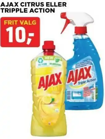 jem & fix Ajax Citrus Eller Tripple Action tilbud