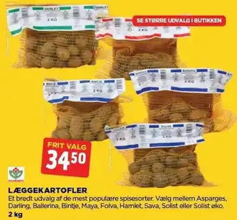 jem & fix Læggekartofler 2 kg tilbud