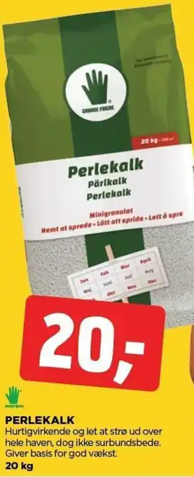 jem & fix Perlekalk 20 Kg tilbud