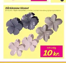 Hi five Hårklemme blomst tilbud