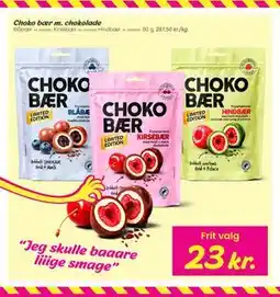 Hi five Choko bær m. chokolade tilbud