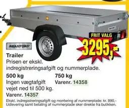 Harald Nyborg BRANFORD Trailer tilbud