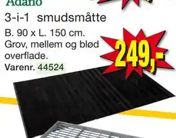 Harald Nyborg Adano 3-i-1 smudsmåtte tilbud