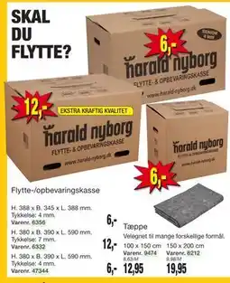 Harald Nyborg Flytte-/opbevaringskasse tilbud
