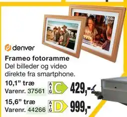 Harald Nyborg denver Frameo fotoramme tilbud