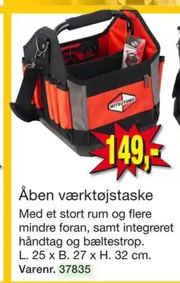 Harald Nyborg Åben værktøjstaske tilbud