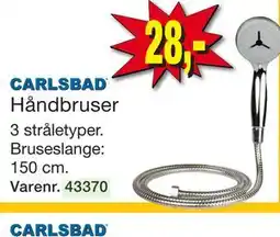 Harald Nyborg CARLSBAD Håndbruser tilbud