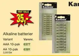 Harald Nyborg Alkaline batterier tilbud