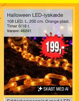 Harald Nyborg Halloween LED-lyskæde tilbud