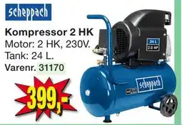 Harald Nyborg scheppach Kompressor 2 HK tilbud