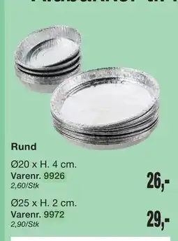 Harald Nyborg Alubakker til mange formål Rund tilbud