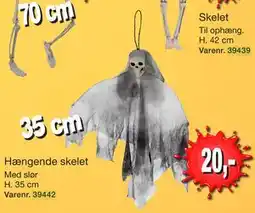 Harald Nyborg Hængende skelet tilbud