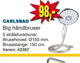 Harald Nyborg CARLSBAD Big håndbruser tilbud