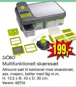 Harald Nyborg SJÖBO Multifunktionelt skæresæt tilbud