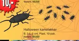 Harald Nyborg Halloween karkelakker tilbud