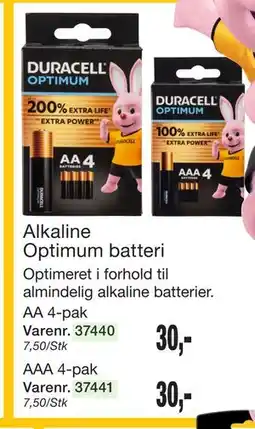 Harald Nyborg Alkaline Optimum batteri tilbud