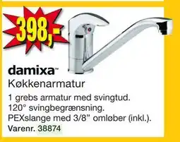 Harald Nyborg damixa Køkkenarmatur tilbud