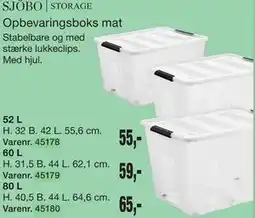 Harald Nyborg SJÖBO | STORAGE Opbevaringsboks mat tilbud