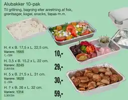 Harald Nyborg Alubakker 10-pak tilbud