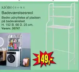 Harald Nyborg SJÖBO | H O M E Badeværelsesreol tilbud