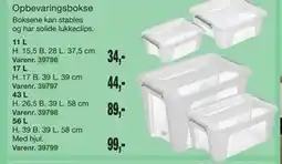 Harald Nyborg Opbevaringsbokse tilbud