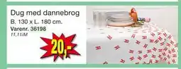 Harald Nyborg Dug med dannebrog tilbud
