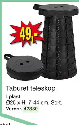 Harald Nyborg Taburet teleskop tilbud