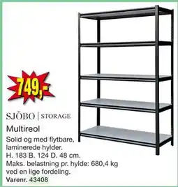 Harald Nyborg SJÖBO | STORAGE Multireol tilbud