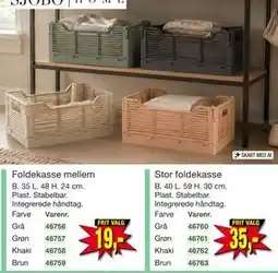 Harald Nyborg Foldekasse mellem tilbud
