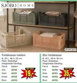 Harald Nyborg Stor foldekasse tilbud