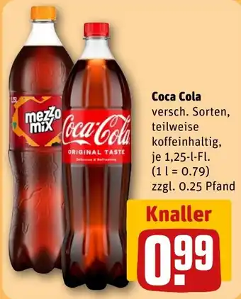 Coca Cola versch. Sorten