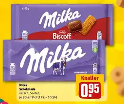 REWE DE Milka Schokolade tilbud
