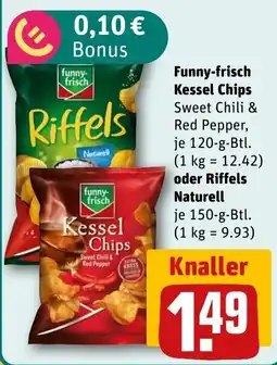REWE DE Funny-frisch Kessel Chips tilbud
