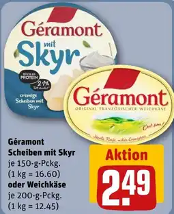 REWE DE Géramont Scheiben mit Skyr tilbud