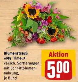 REWE DE Blumenstrauß My Time tilbud