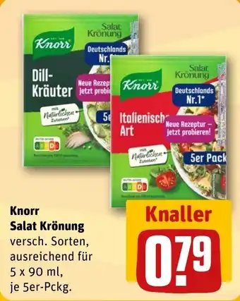 REWE DE Knorr Salat Krönung tilbud