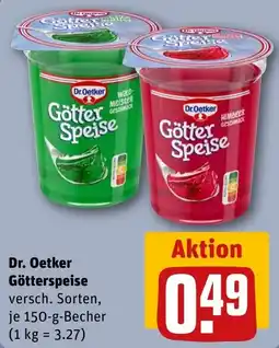 REWE DE Dr. Oetker Götterspeise tilbud