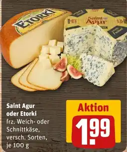 REWE DE Saint Agur oder Etorki tilbud