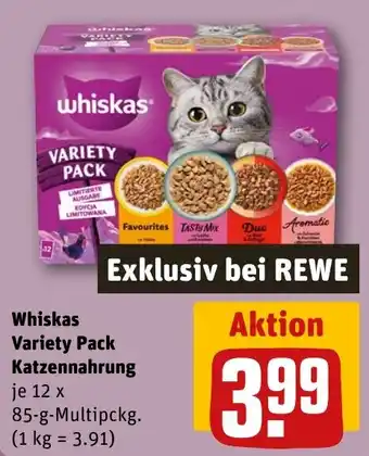 Whiskas Variety Pack Katzenahrung