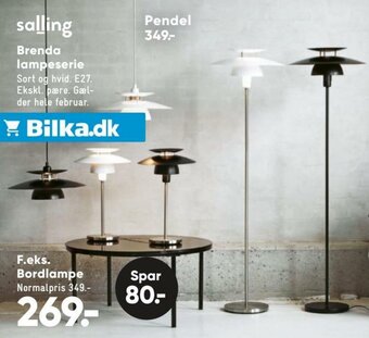 Bilka Bordlampe tilbud