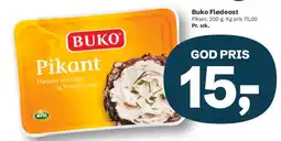 Let-Køb Buko Pikant Flødeost tilbud