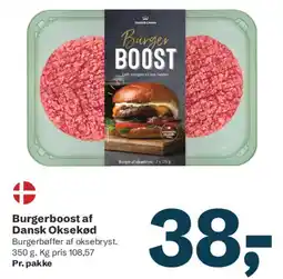 Let-Køb Burgerboost af Dansk Oksekød tilbud