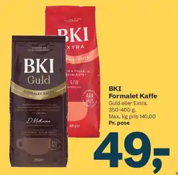 Let-Køb BKI Formalet Kaffe tilbud
