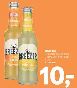 Let-Køb Breezer (Pineapple eller Orange) tilbud