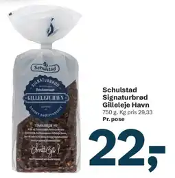 Let-Køb Schulstad Signaturbrød Gilleleje Havn tilbud
