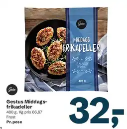 Let-Køb Gestus Middagsfrikadeller tilbud
